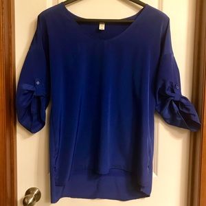 Blue Blouse Old Navy